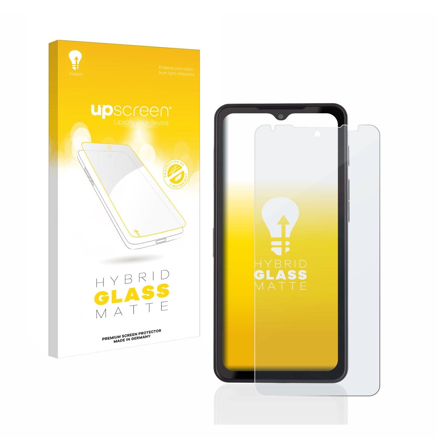 upscreen Entspiegelungs Schutzglas für Caterpillar Cat S75 Schutzfolie Panzer Folie Glas Display Schutz matt-0