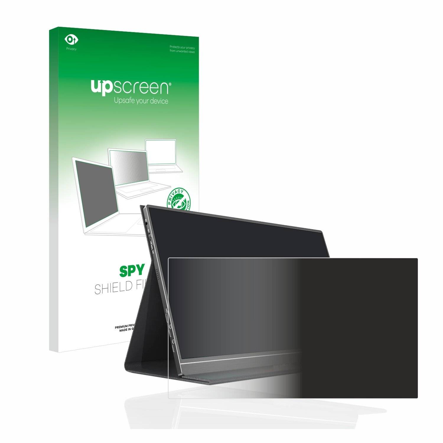 upscreen Spy Shield Filter Premium Blickschutzfilter für Arzopa S1-0