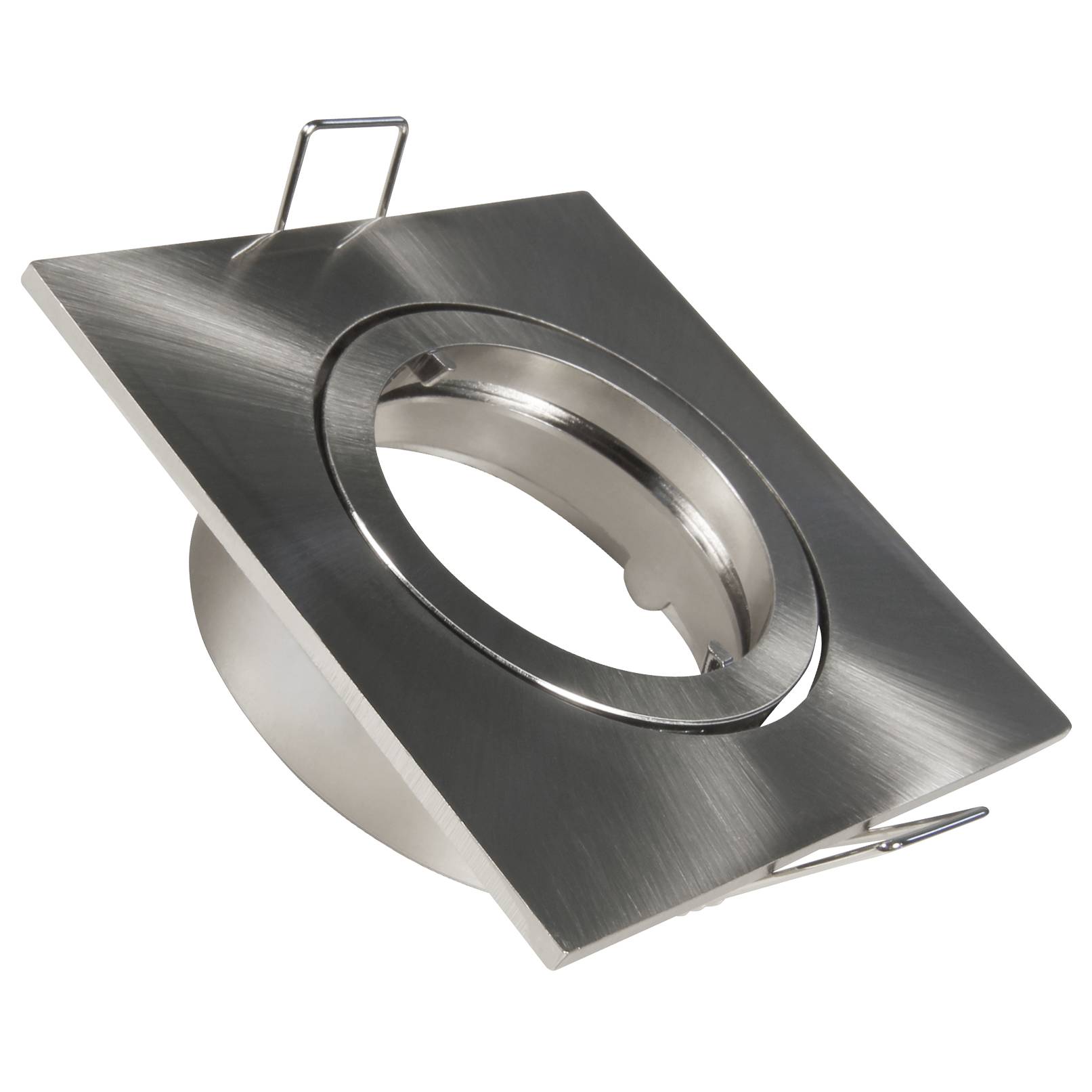 McShine Einbaurahmen McShine ''DL-826s'' eckig, 82x82mm, schwenkbar, Bajonett Verschluss