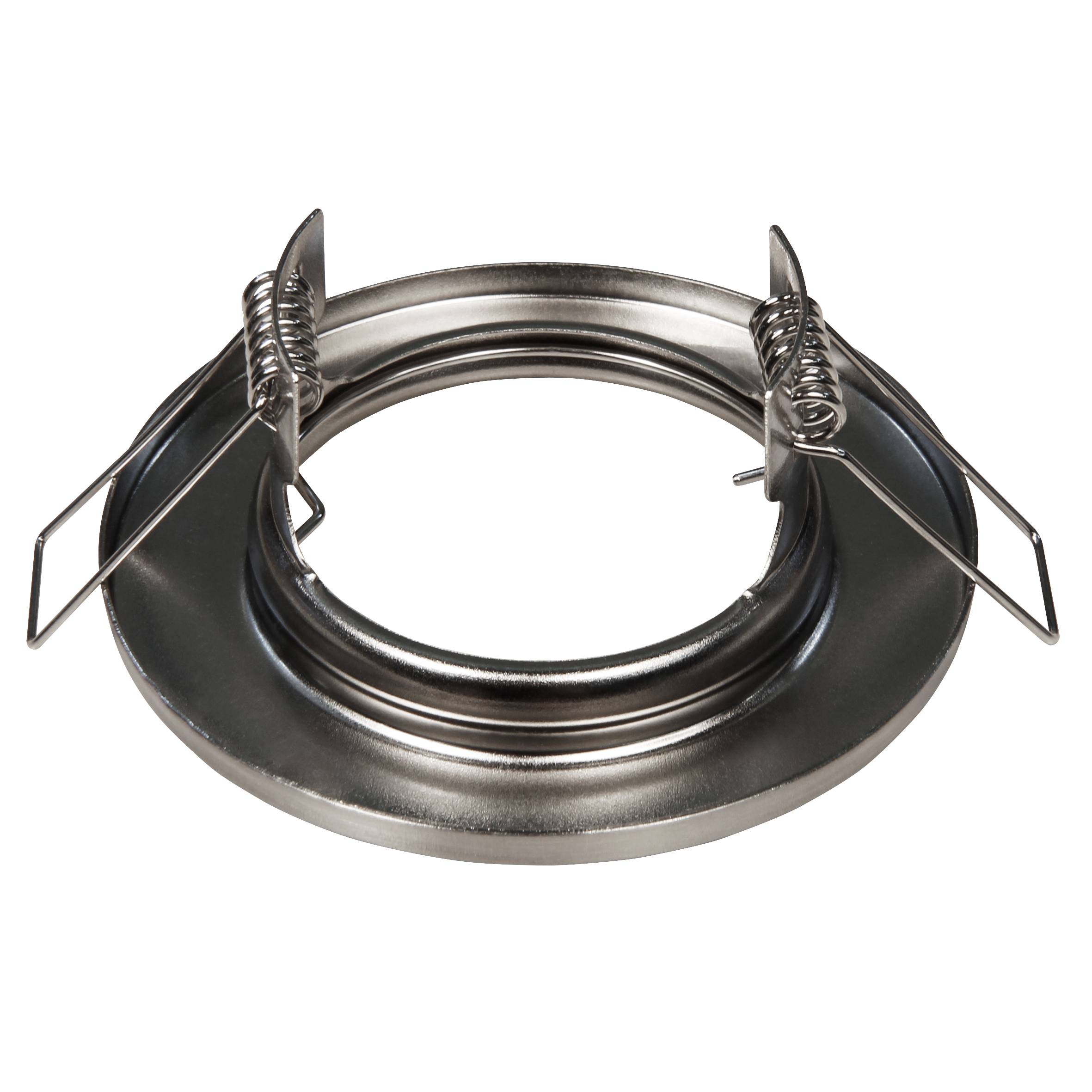 Einbaurahmen McShine ''ER-80'' Edelstahl gebürstet, Ø80mm, starr-1