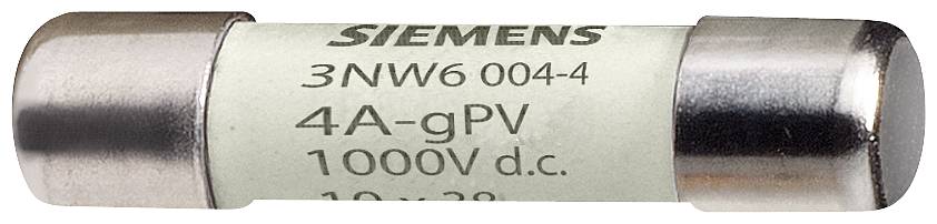 SENTRON, Zylindersicherungseinsatz, 10x38 mm, 2 A, gPV, Un DC: 1000 V