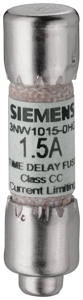 SENTRON, Zylindersicherungseinsatz, Class CC, 0,6 A, träge, Un AC: 600 V, nationale Errichtungsbestimmungen beachten!-0