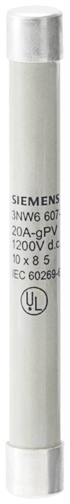 SENTRON, Zylindersicherungseinsatz, 10x85 mm, 8 A, gPV, Un DC: 1500 V