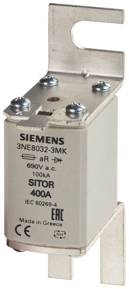 Siemens 3NE80313MK Sicherungseinsatz Sicherungsgröße = 0 350 A 690 V 1 St.-0
