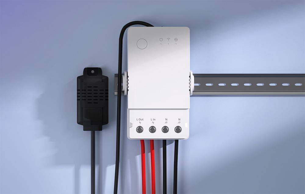 Sonoff THR320 TH Origin Smart Switch, Feuchtigkeits- und Temperaturüberwachung-3