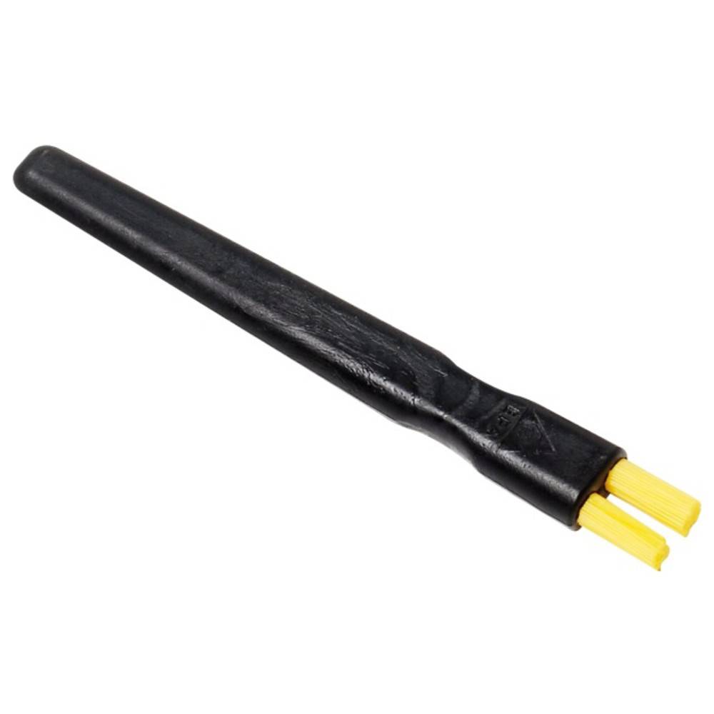 Warmbier Flachbürste hart, gelbe Nylonborsten, ESD, Breite 50 mm-0