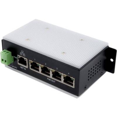 Exsys EX-6100POE - Gigabit Ethernet (10/100/1000) - Power over Ethernet (PoE)