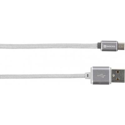 Skross 2.700240 1m USB A Micro-USB A Weiß USB Kabel (72665)