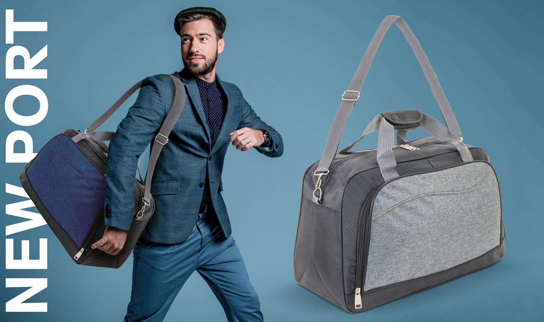 Reisetasche Newport schwarz-4