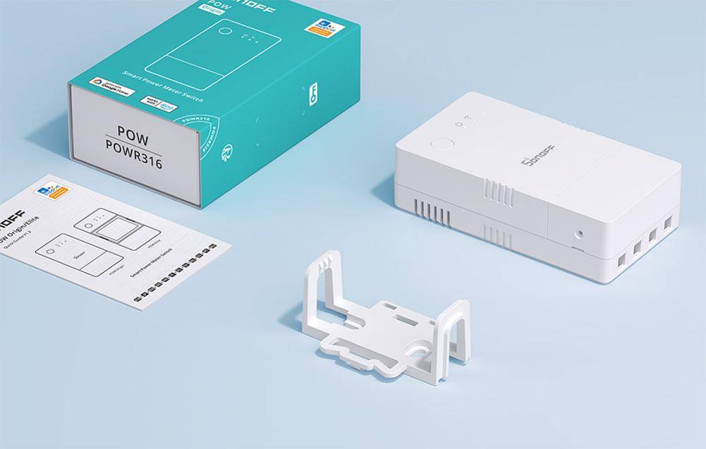 Sonoff - POWR316 - WLAN-Relais mit Strommessfunktion Sonoff POWR316 POW Origin-1