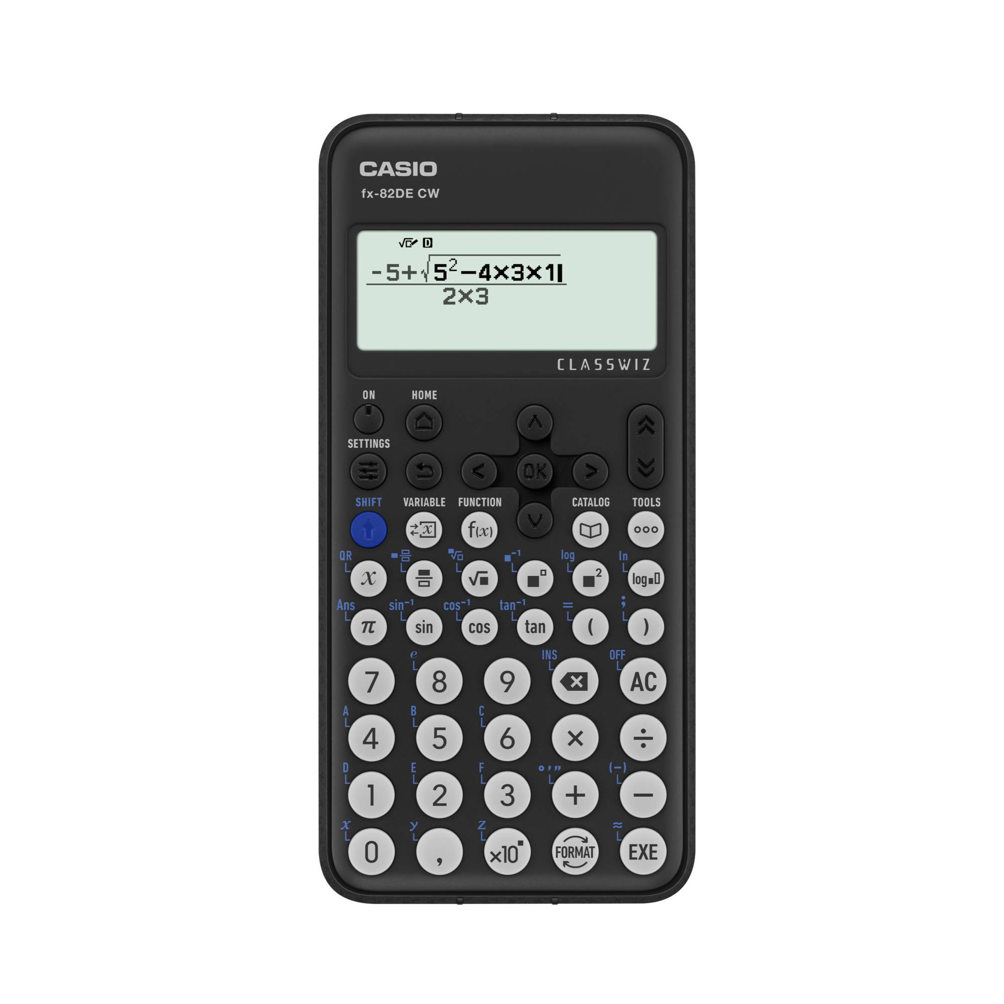 CASIO Schulrechner FX-82DECW-W-ET-0