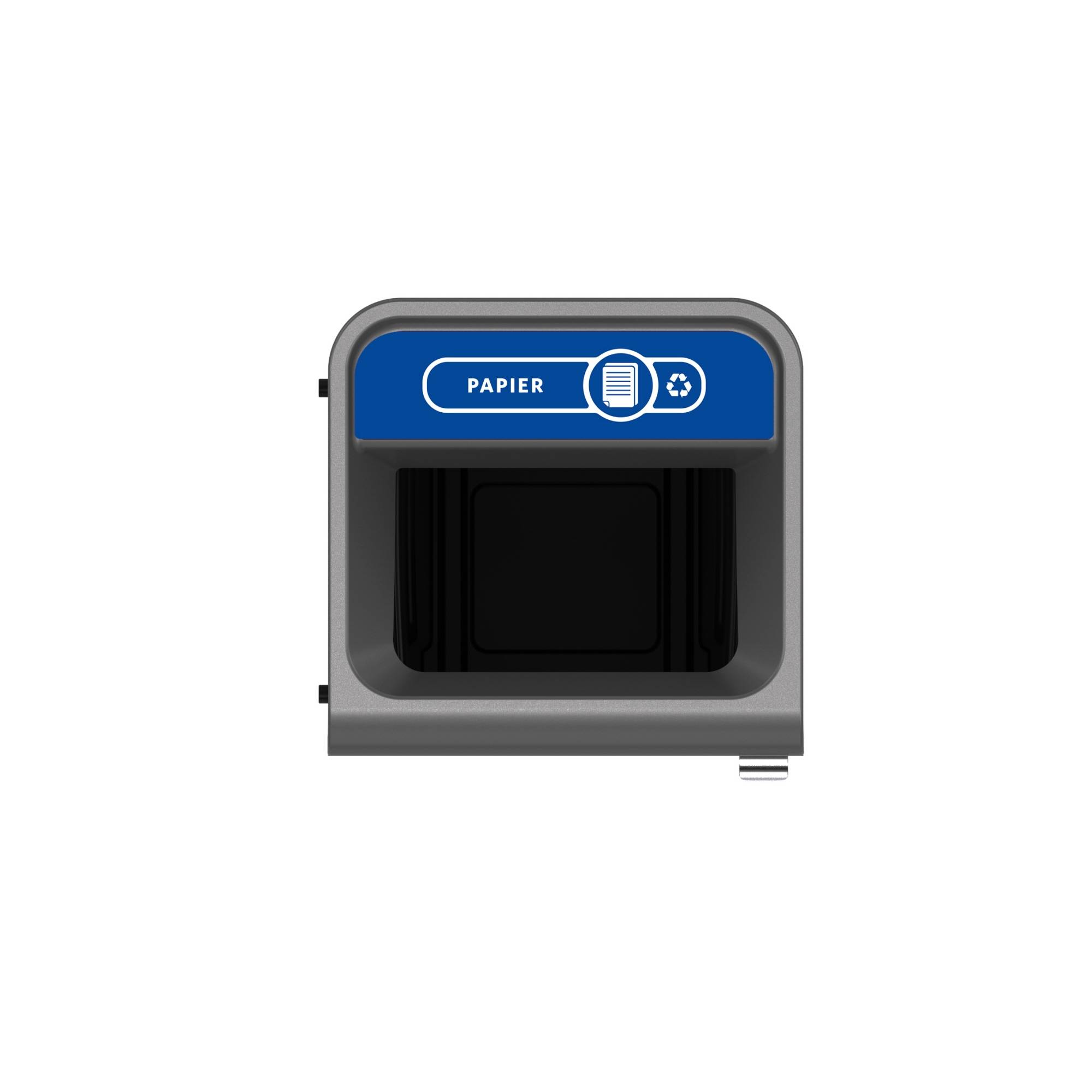 Recyclingstation 87l Behältereinheit Papier bl-2