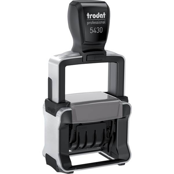 trodat Datumsstempel 41x24mm selbstfärbend bl/rt 121345