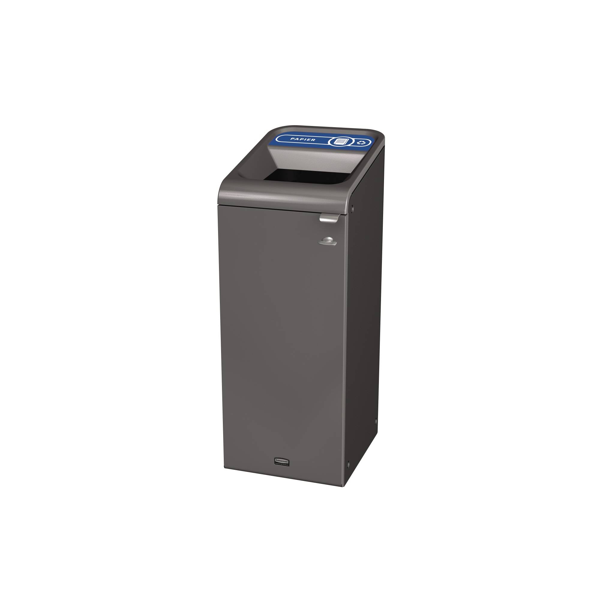 Recyclingstation 57l Behältereinheit Papier bl-0