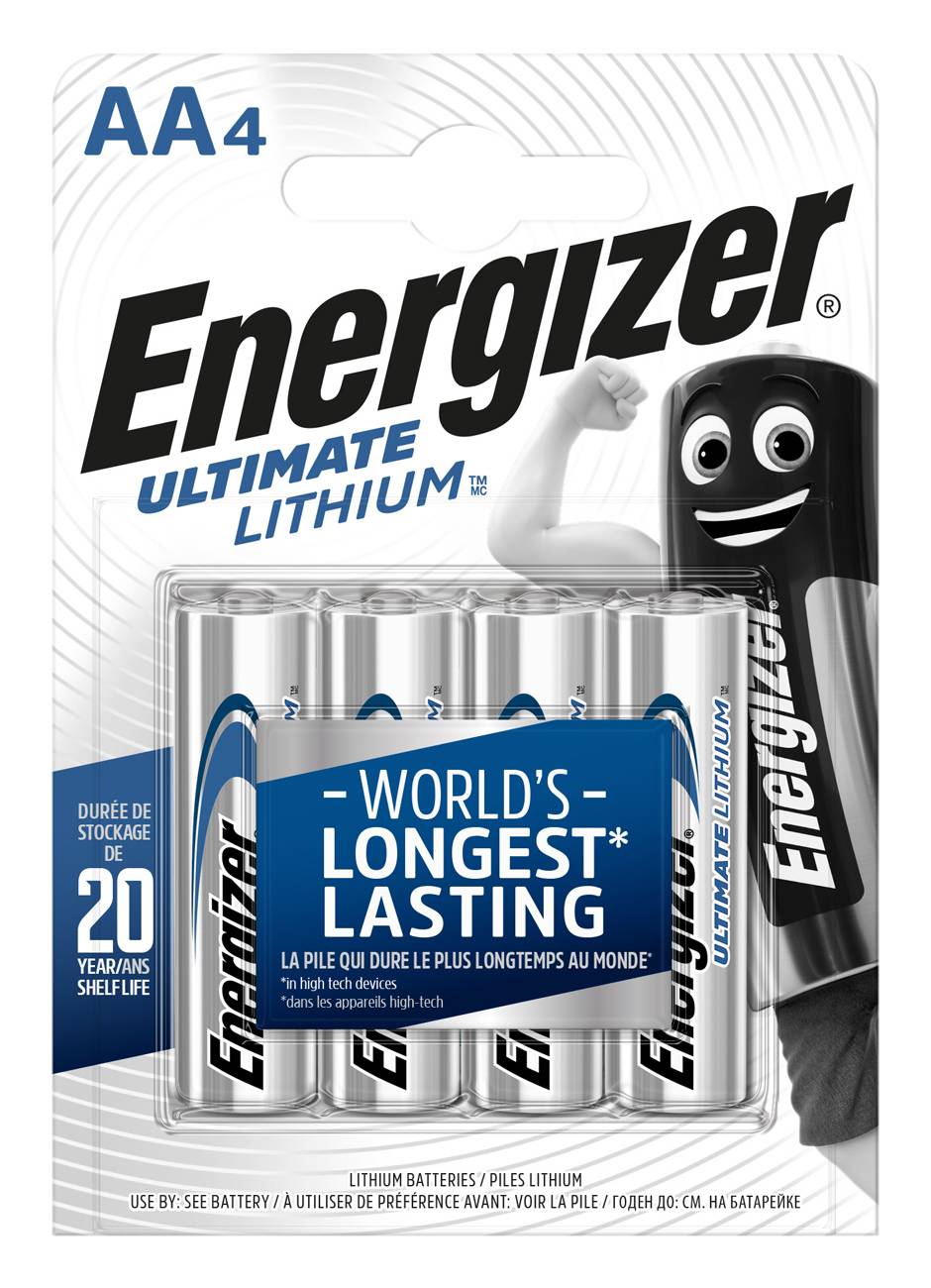 Hückmann Energizer Ultimate Lithium 1,5V/3000mA UCE91B4 (Bli.4)-0