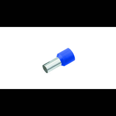 Cimco 18 0940 Aderendhülse 0.75 mm² Teilisoliert Blau 100 St. 