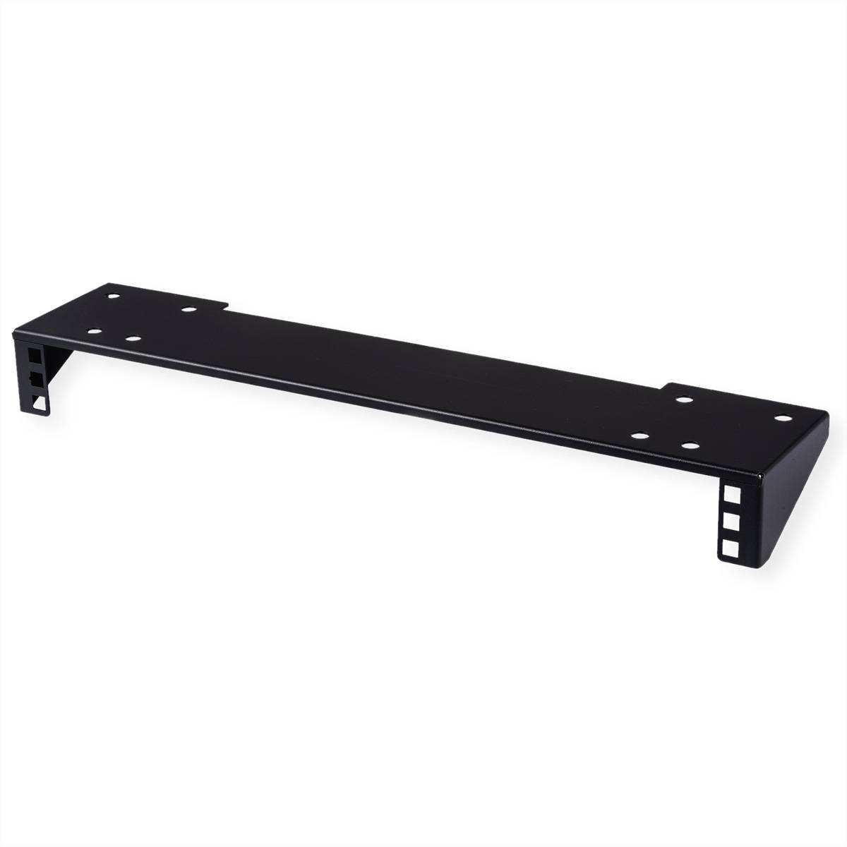 VALUE 19-Zoll-Wand-/Untertischhalterung, 1 HE, schwarz-0