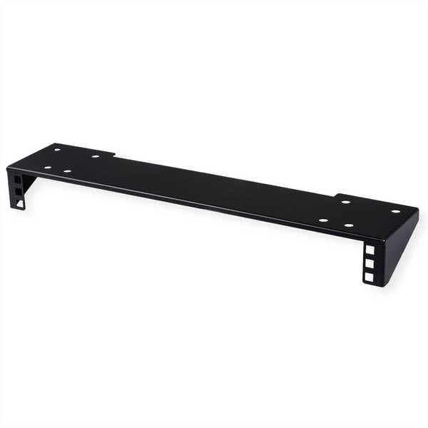 VALUE 19-Zoll-Wand-/Untertischhalterung, 1 HE, schwarz