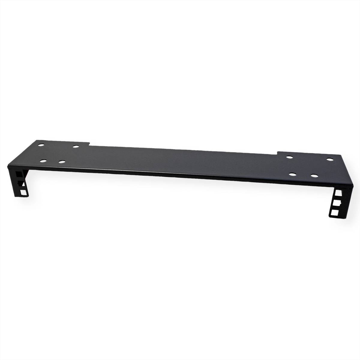 VALUE 19-Zoll-Wand-/Untertischhalterung, 1 HE, schwarz-2
