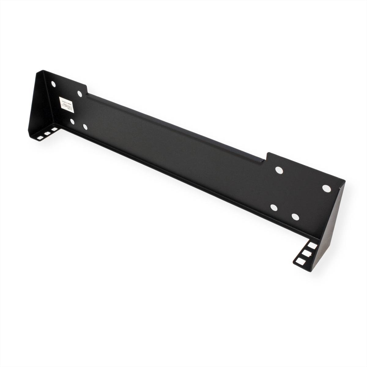 VALUE 19-Zoll-Wand-/Untertischhalterung, 1 HE, schwarz-3