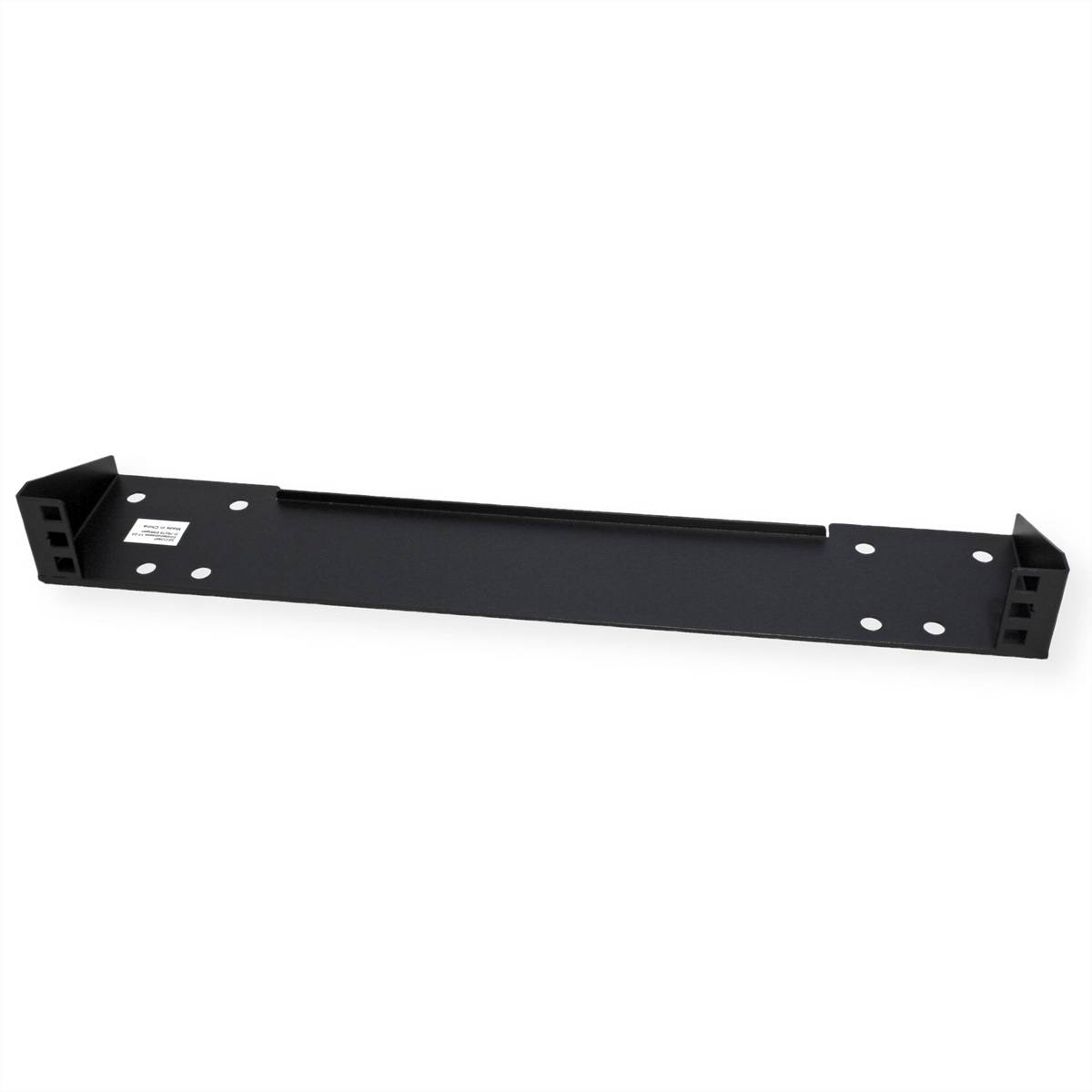 VALUE 19-Zoll-Wand-/Untertischhalterung, 1 HE, schwarz-4