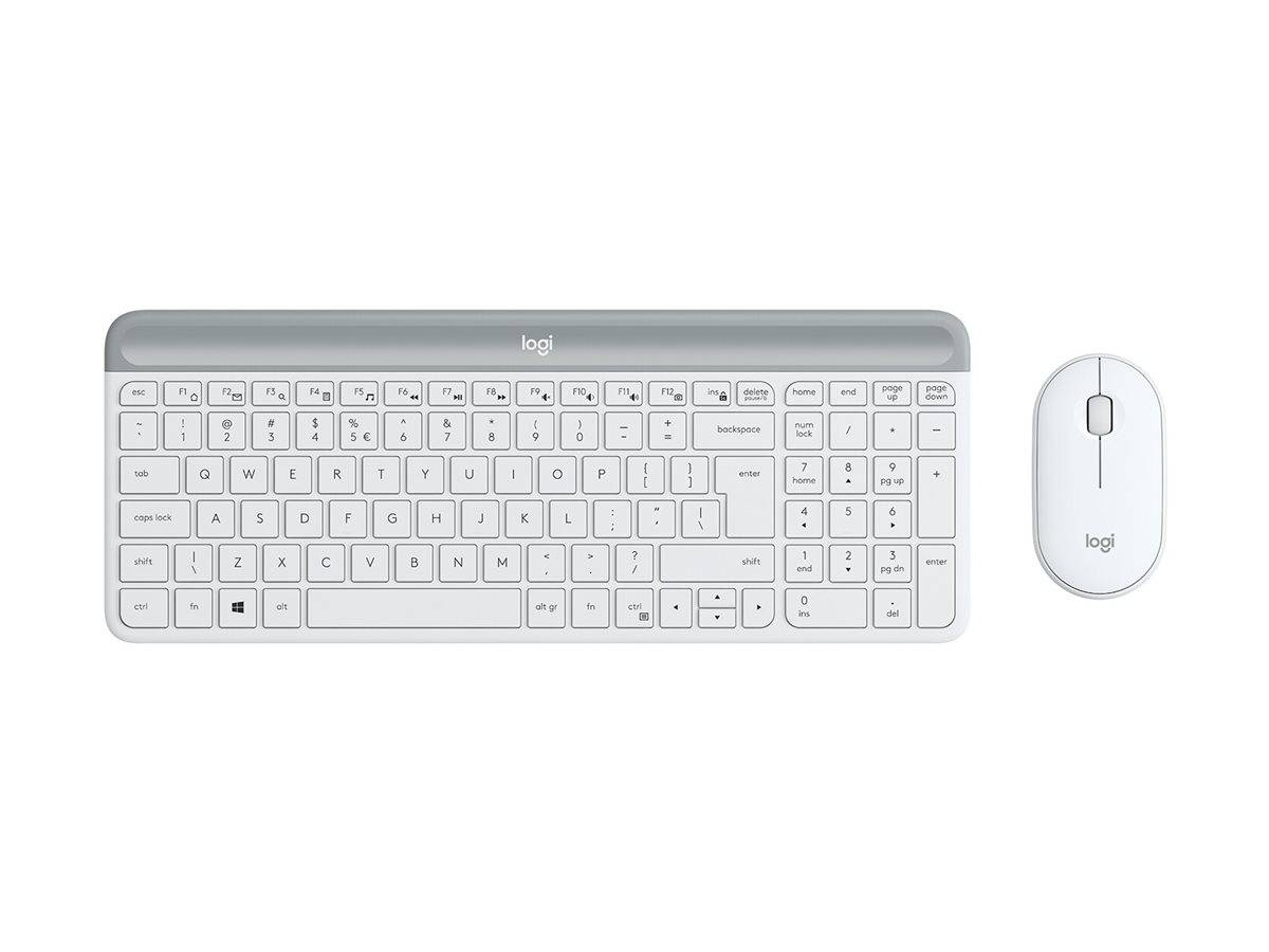 Logitech Slim Wireless Combo MK470 - Tastatur-und-Maus-Set - TL: US, QWERTY-0