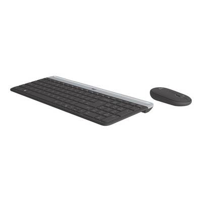 Logitech Slim Wireless Combo MK470 - Tastatur-und-Maus-Set - TL: Spanisch, QWERTY-0