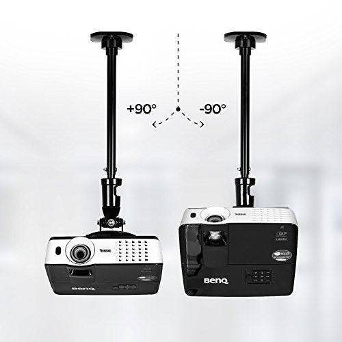 Duronic PB02XL Beamer Halterung | Projektor Halterung | Universal Deckenhalterung | Traglast bis zu 10 kg-6