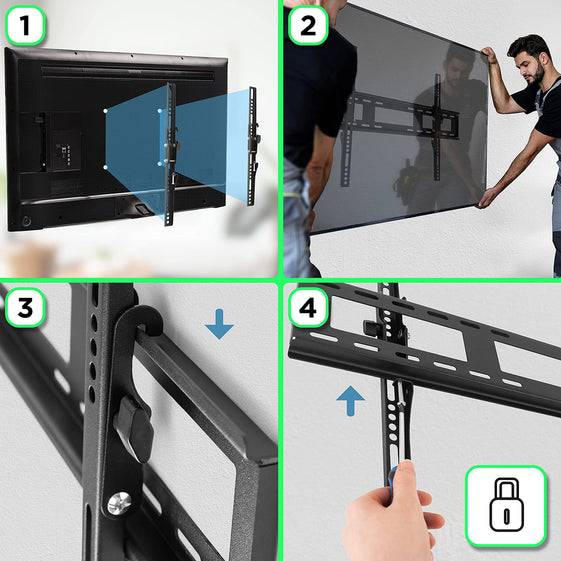 Duronic TVB123M Universal TV Wandhalterung | Halterung bis 60 Zoll Fernseher | Belastbarkeit bis 40 kg-6