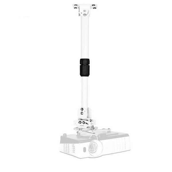 Duronic PB06XL Beamer Halterung | Projektor Halterung | Universal Deckenhalterung | Traglast bis zu 13,5 kg