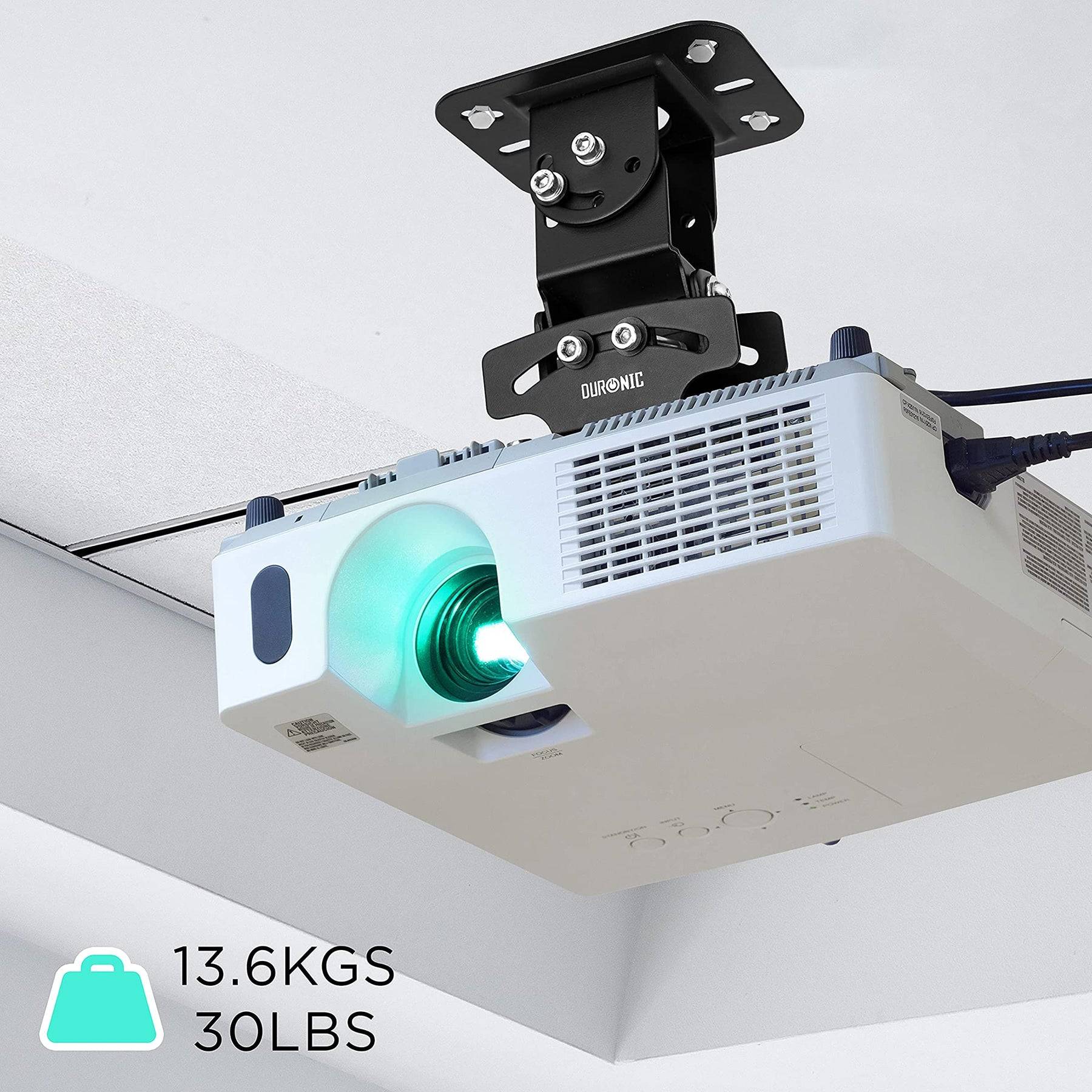 Duronic PB03XB Beamer Halterung | Projektor Halterung | Universal Deckenhalterung | Traglast bis zu 13,5 kg-5