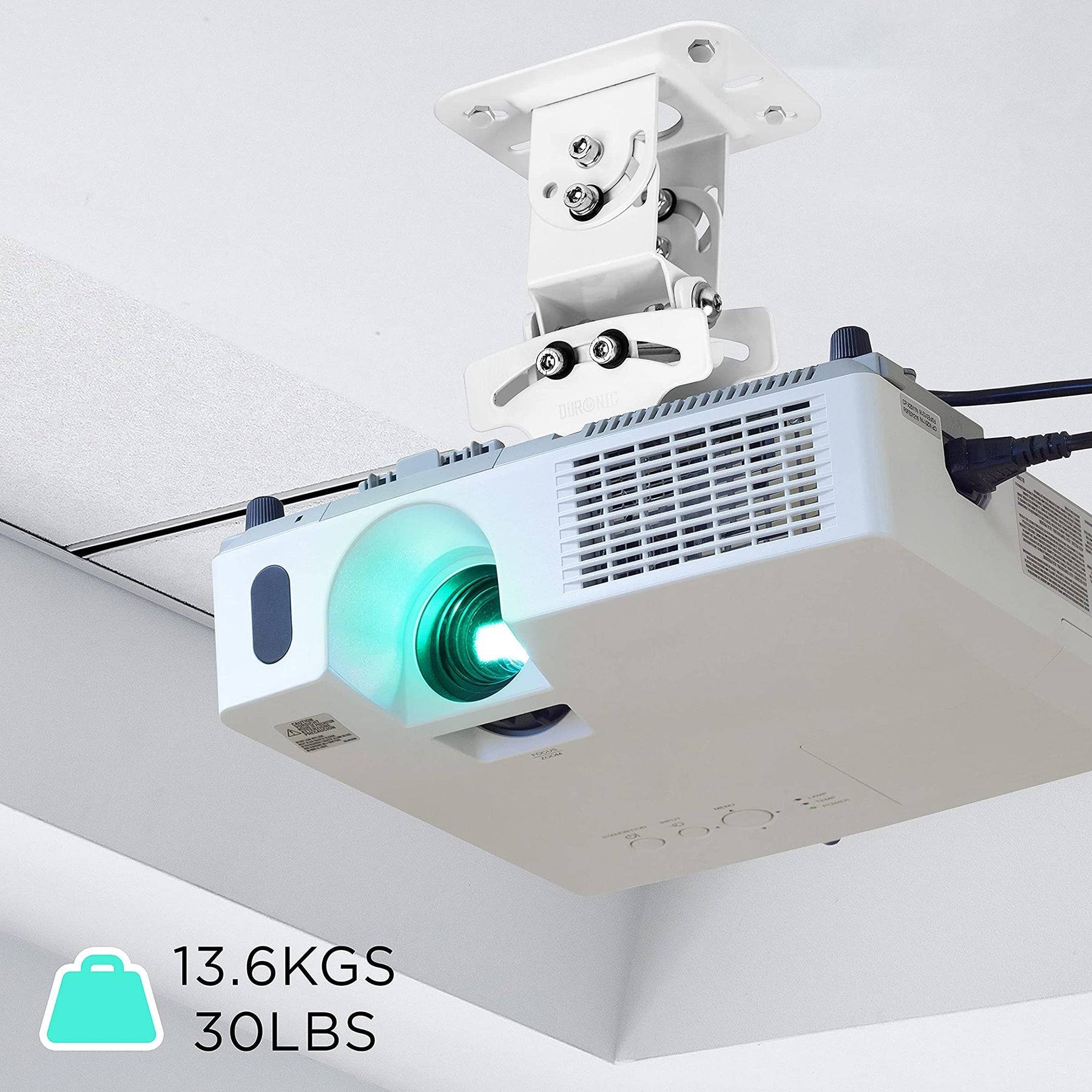 Duronic PB05XB Beamer Halterung | Projektor Halterung | Universal Deckenhalterung | Traglast bis zu 13,5 kg-5