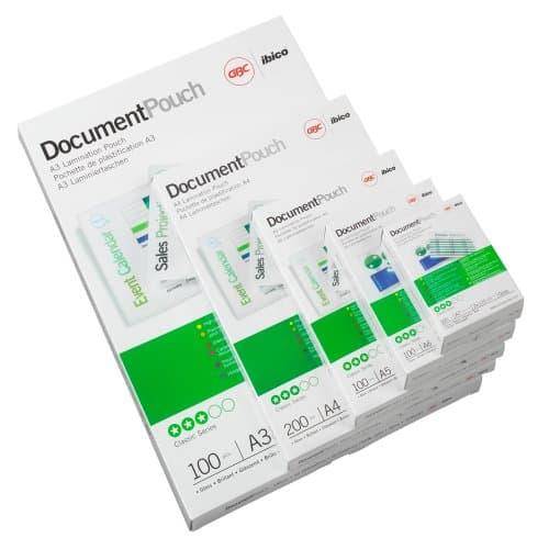 GBC 126240300 GBC Folientasche CardPouc h 3743157 60x90mm 100 St. /Pack. Spezi-1