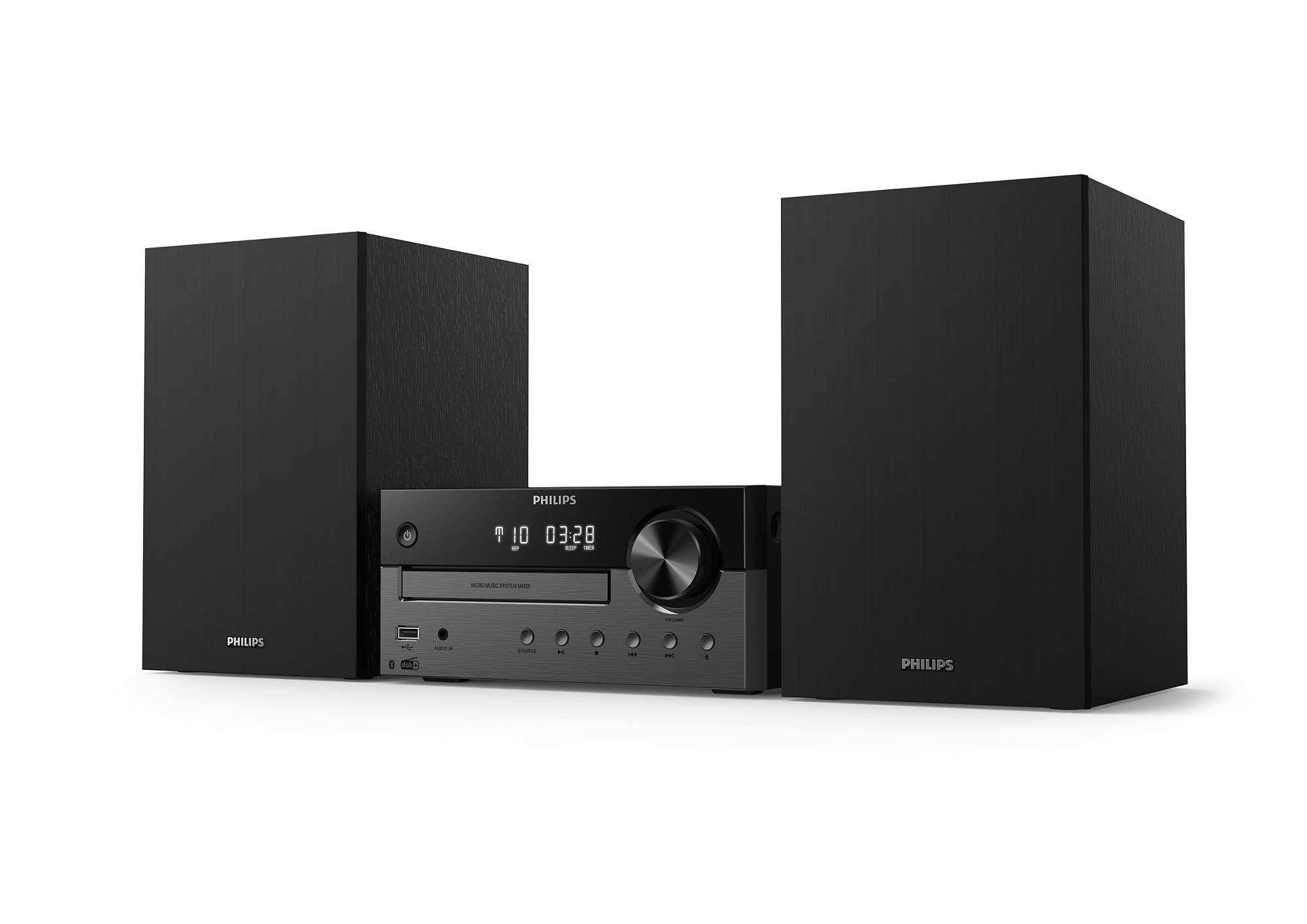 Philips-TAM4505 - Microsystem - 60 Watt (Gesamt)-1