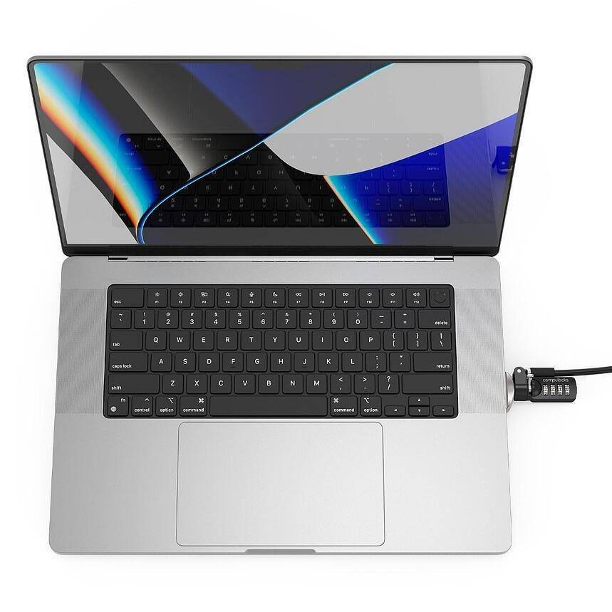 Compulocks MacBook Pro M1 16-inch 2021 Lock Adapter With Combination Sicherheitsschlossadapter mit Kombinationsschloss-1