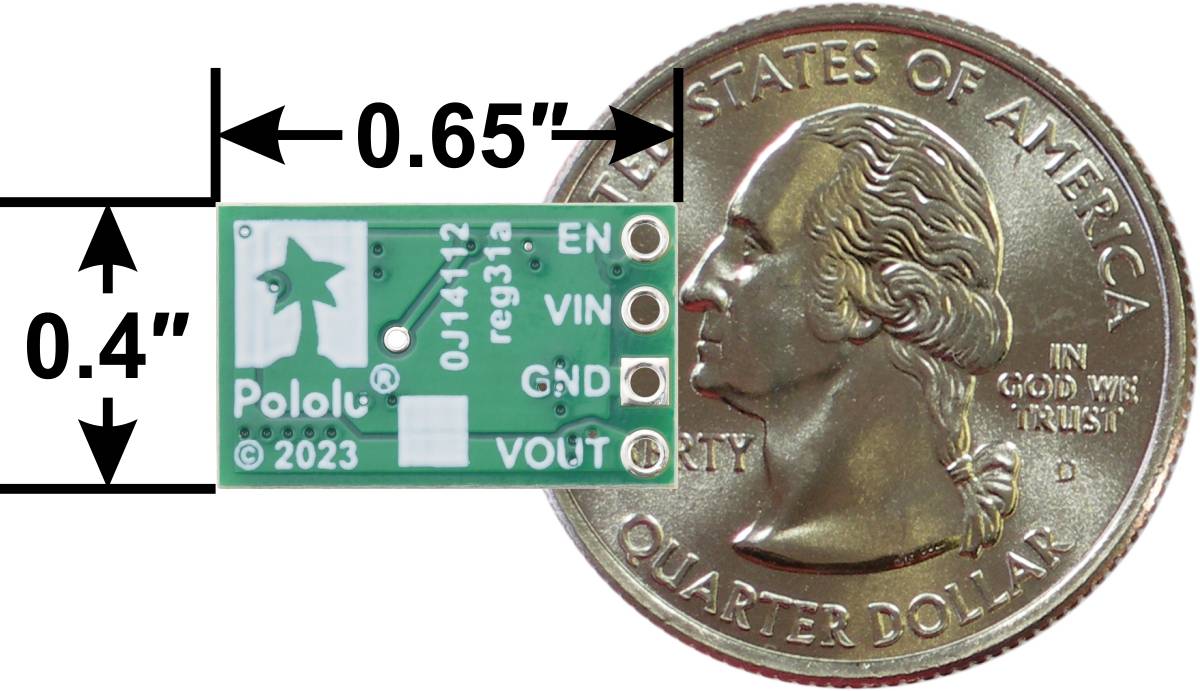 Pololu 6V Step-Up/Step-Down Voltage Regulator S8V9F6-3