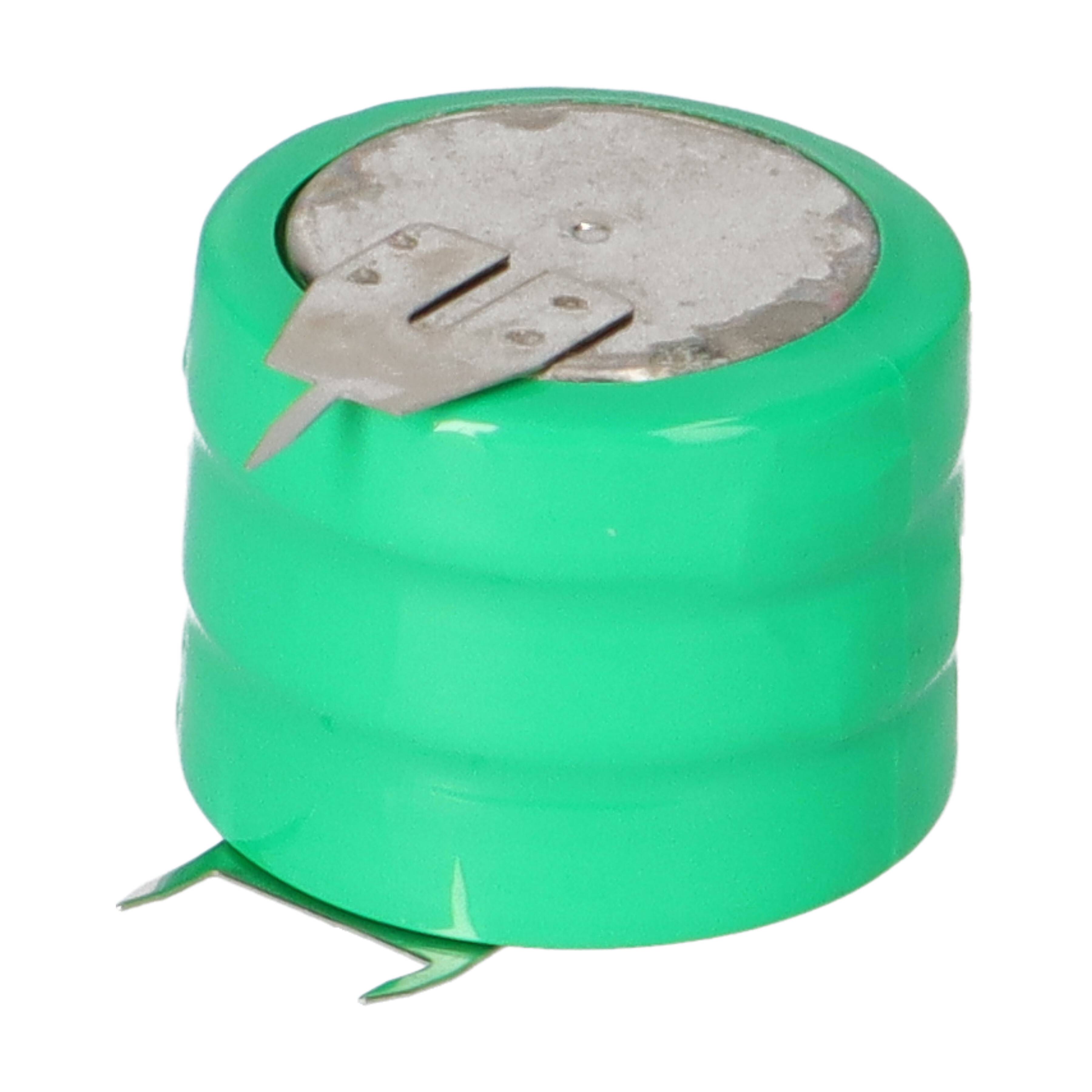 Akku-Zelle 3,6V 250mAh Ni-MH – V250H, 3er Pin, 3-Pin-Anschluss-4