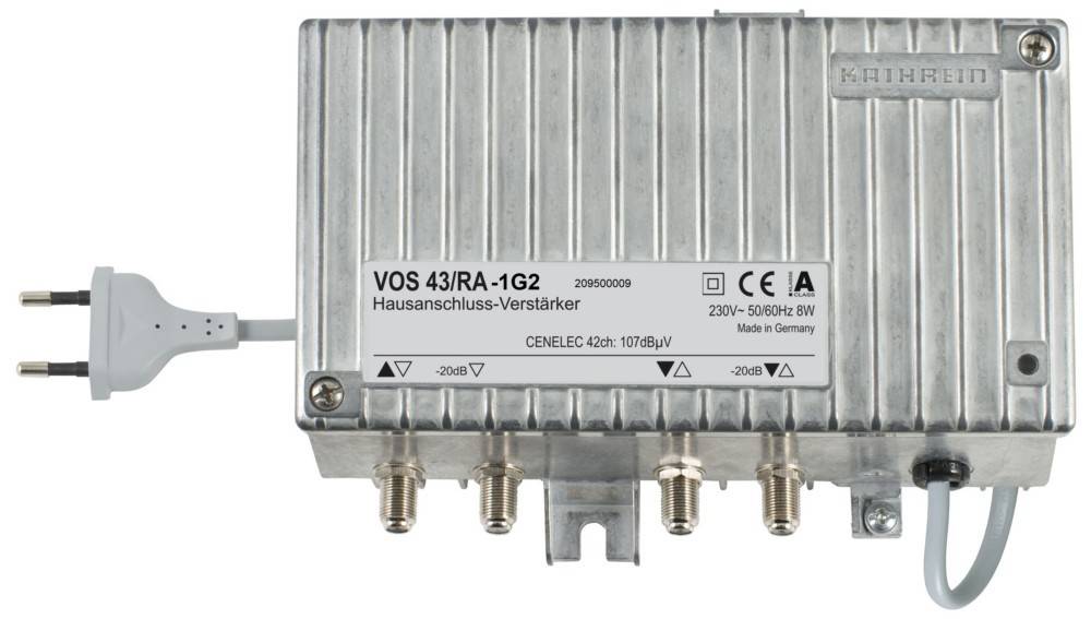 Kathrein Hausanschluss-Verstärker VOS 43/RA-1G2-0