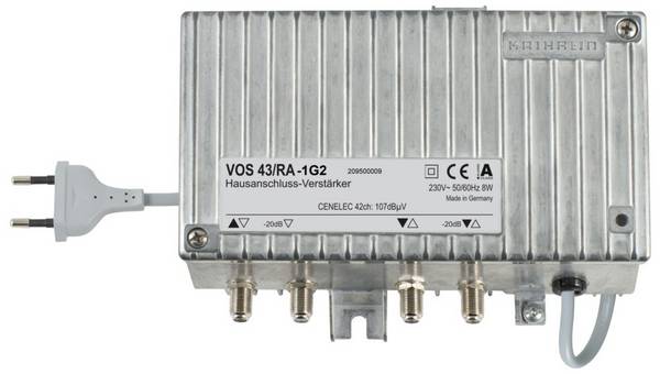 Kathrein Hausanschluss-Verstärker VOS 43/RA-1G2