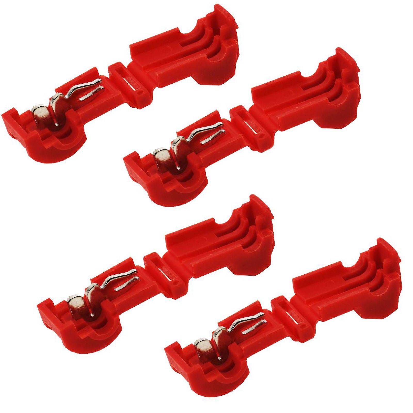 4x Anschlussklemmen, Clip für Kabel (2,3mm) für Mähroboter, Rasenmäher z.B. Husqvarna, Gardena u.a.-0