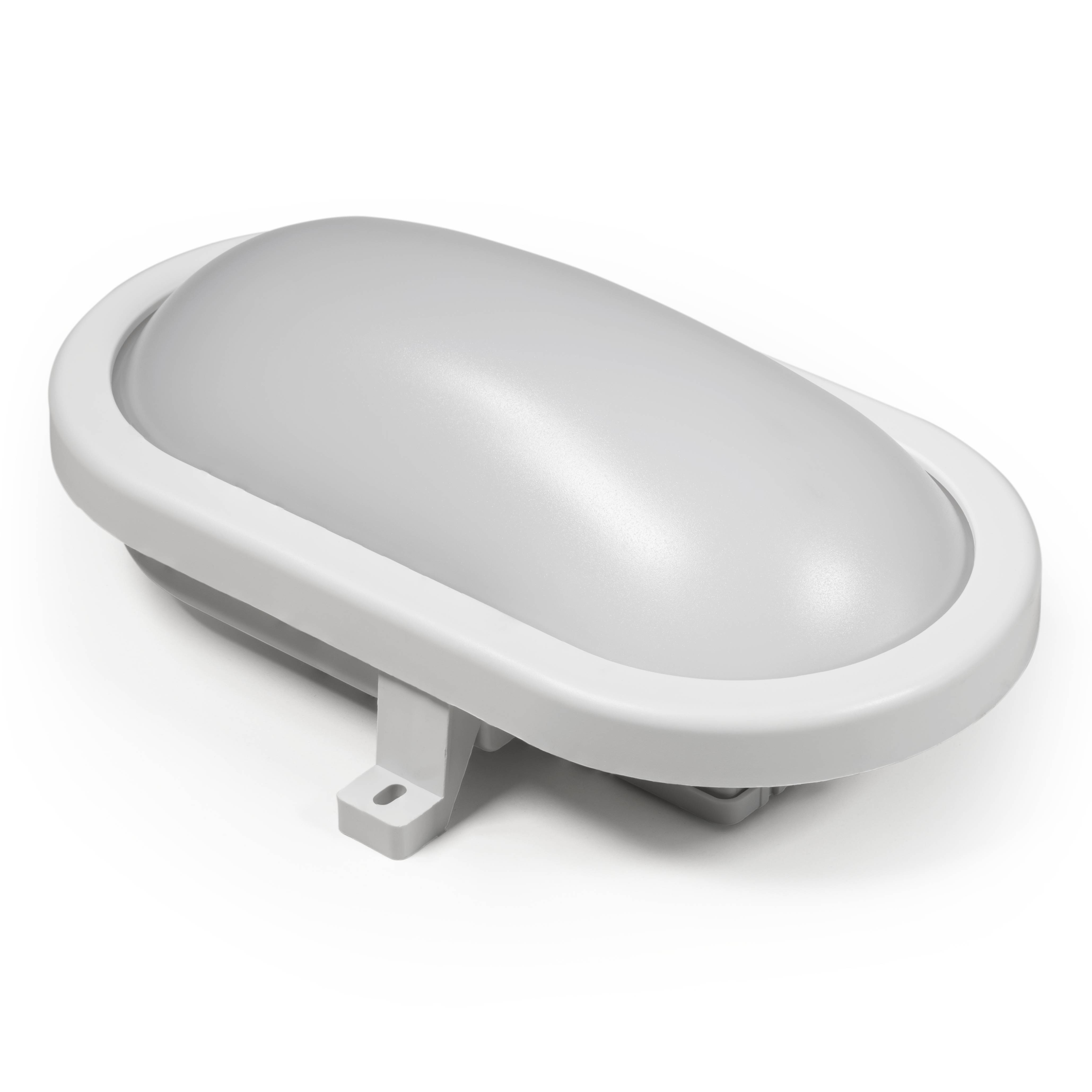 LED Feuchtraumleuchte McShine 960lm, 3000K, 12W, warmweiß, IP65, 216x118x79mm-0