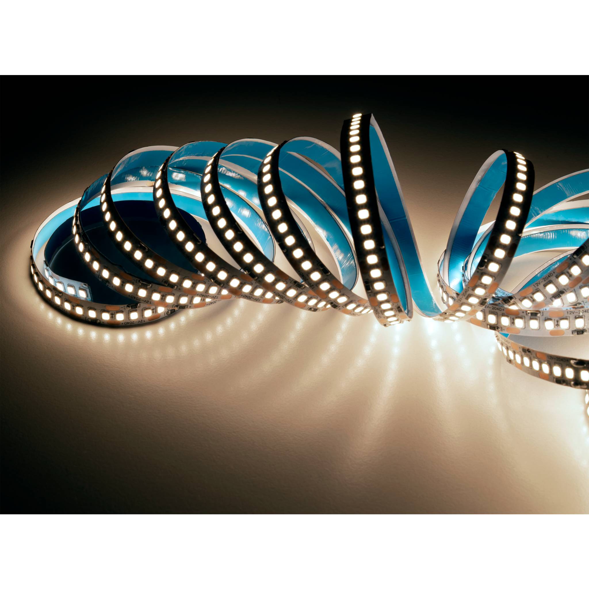 LED-Stripe McShine, 1700lm/m, 204LEDs/m, 16W/m, 6500K, IP20, 5m Rolle-0