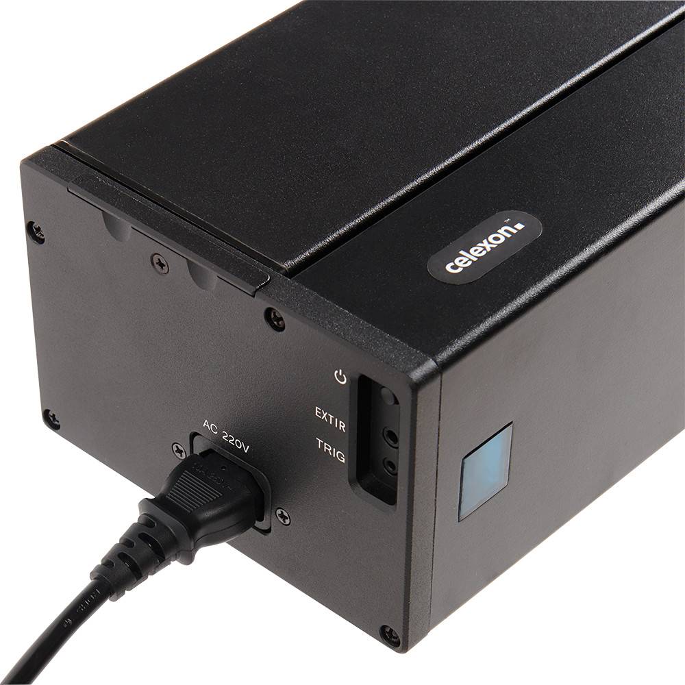 celexon UST Hochkontrast Bodenscheren Leinwand - HomeCinema Plus, 100" schwarz-1