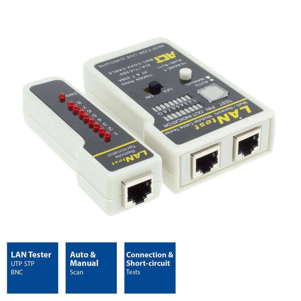 ACT DX240 Kabelprüfgerät UTP/BNC/STP-1