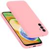 Cadorabo Schutzhülle für Samsung Galaxy A04s Hülle in Rosa Handyhülle Case Cover TPU Etui