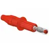 Symbolbild für Stäubli X-GL-438 Lamellenstecker Stecker, gerade Stift-Ø: 4 mm Rot 1 St.