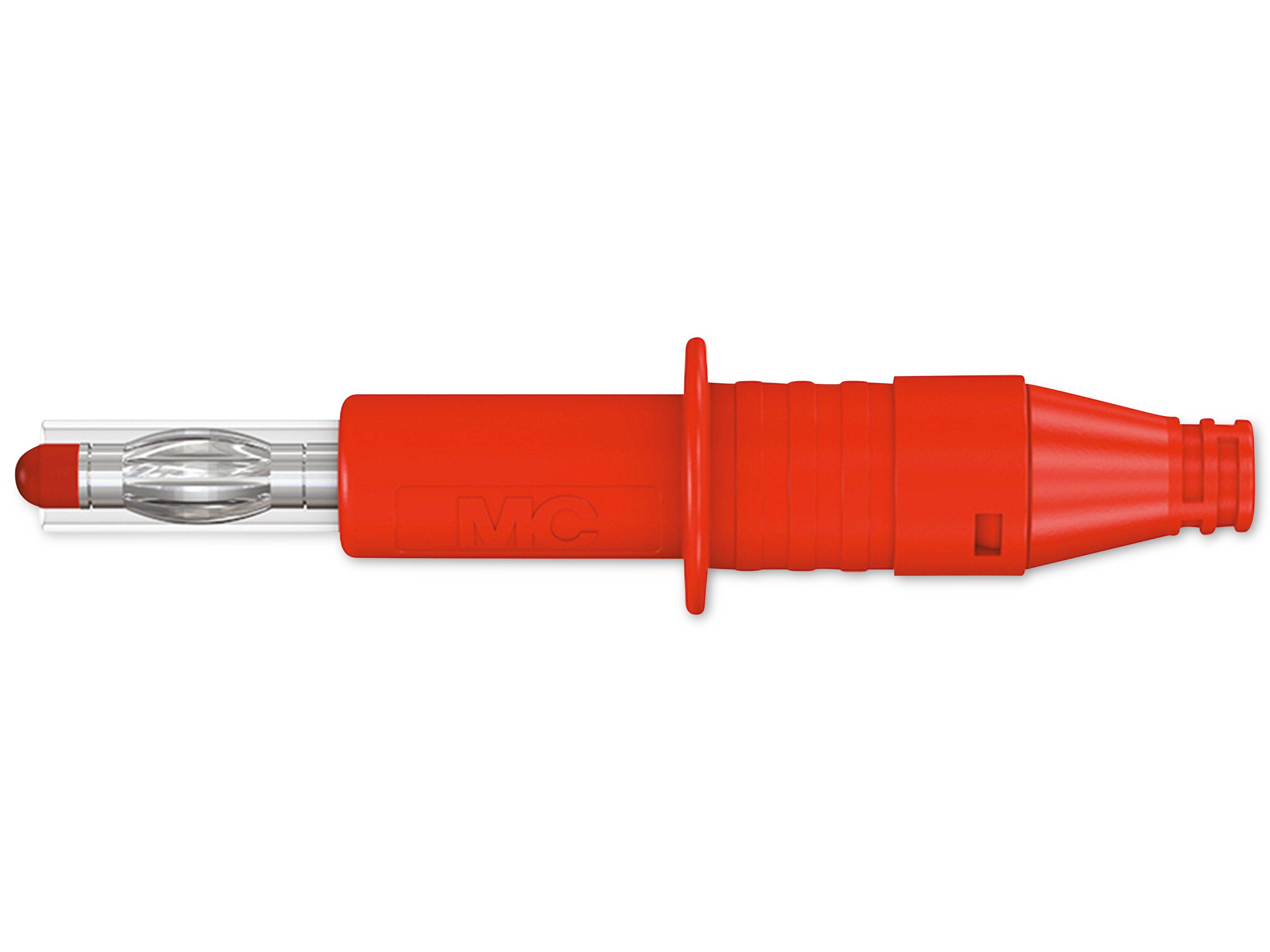 Symbolbild für Stäubli X-GL-438 Lamellenstecker Stecker, gerade Stift-Ø: 4 mm Rot 1 St.