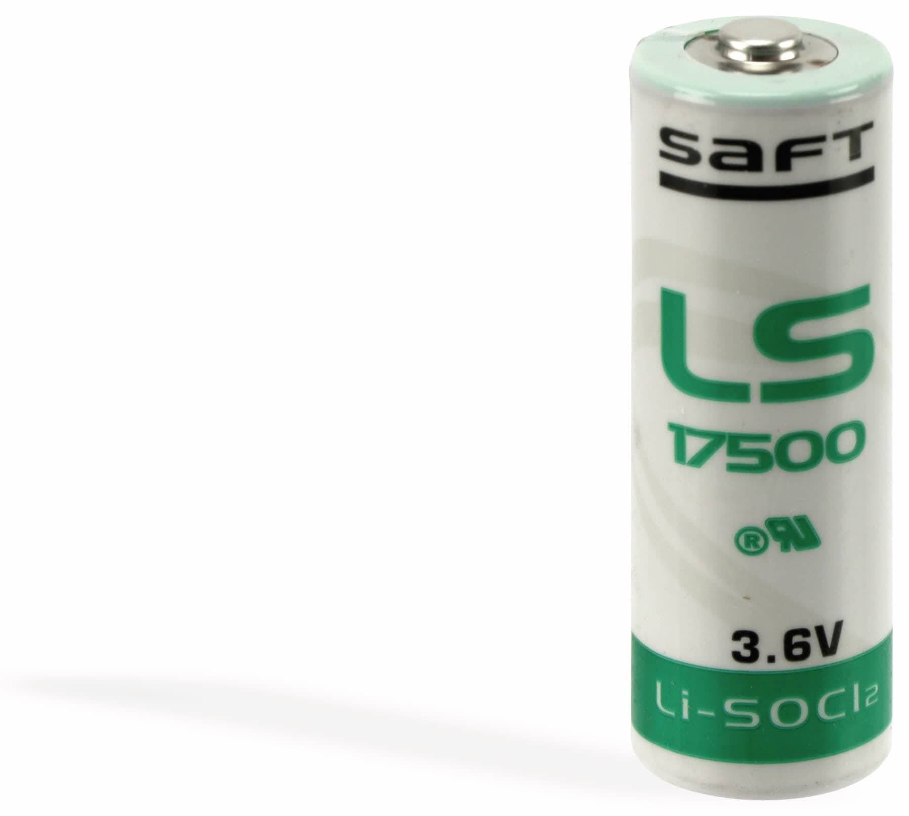SAFT Lithium-Batterie LS17500, 3,6V, 3,6Ah, A(Bobbin)-0