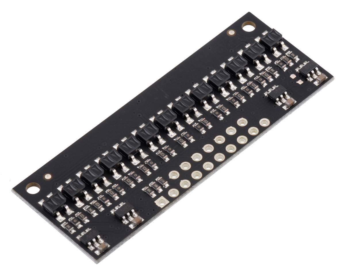 Pololu QTR-HD-13A Reflectance Sensor Array: 13-Channel, 4mm Pitch, Analog Output-0