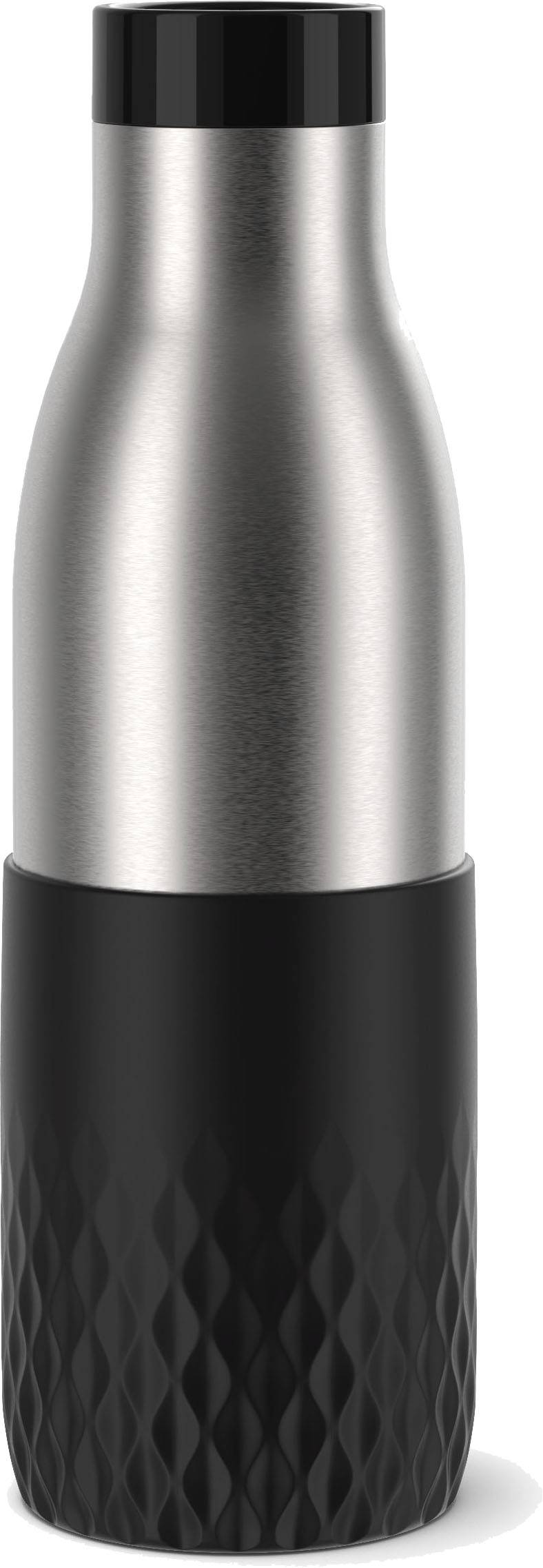 Emsa Trinkflasche 0,5L sleeve Black BLUDROP sw-0